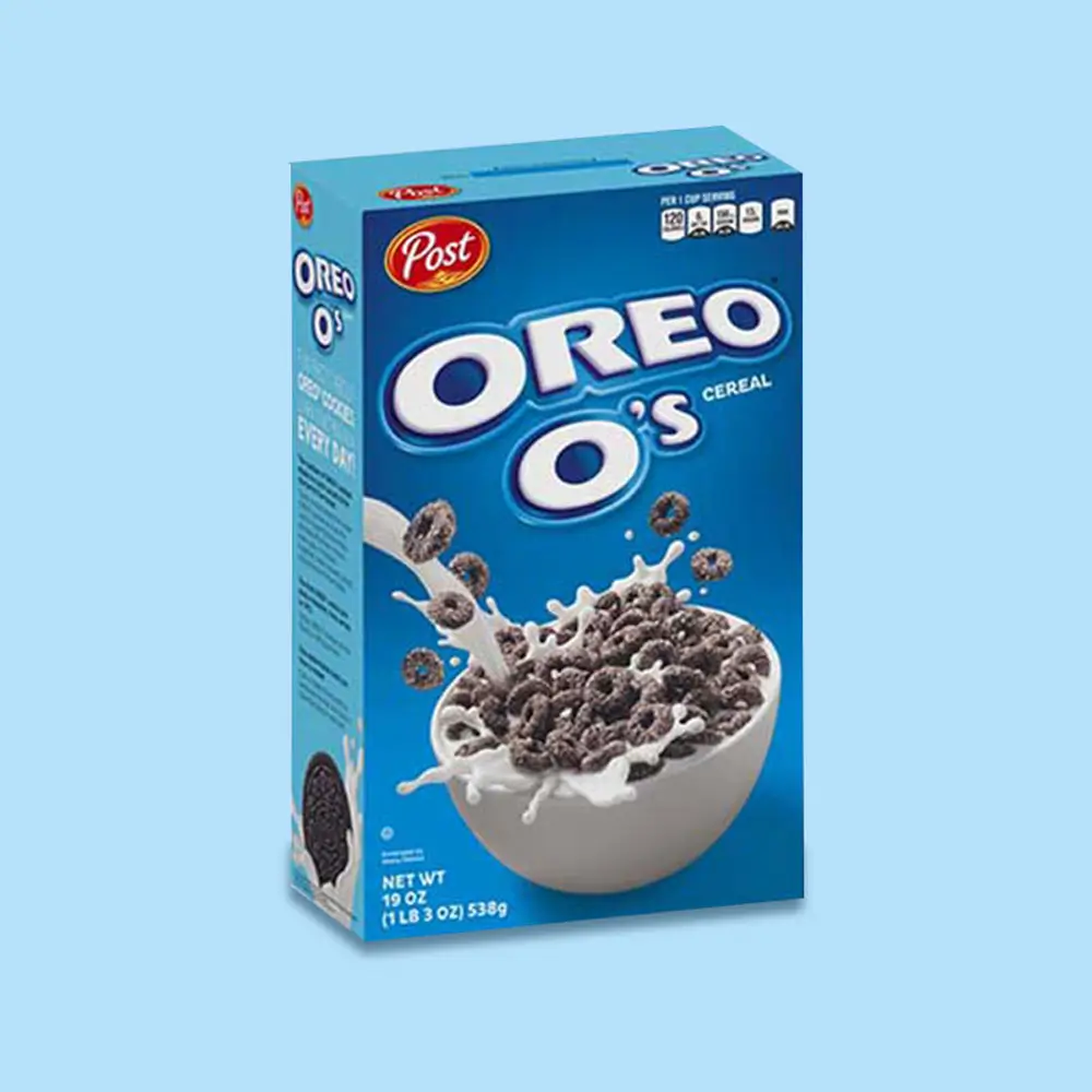 Blue Cereal Box 2