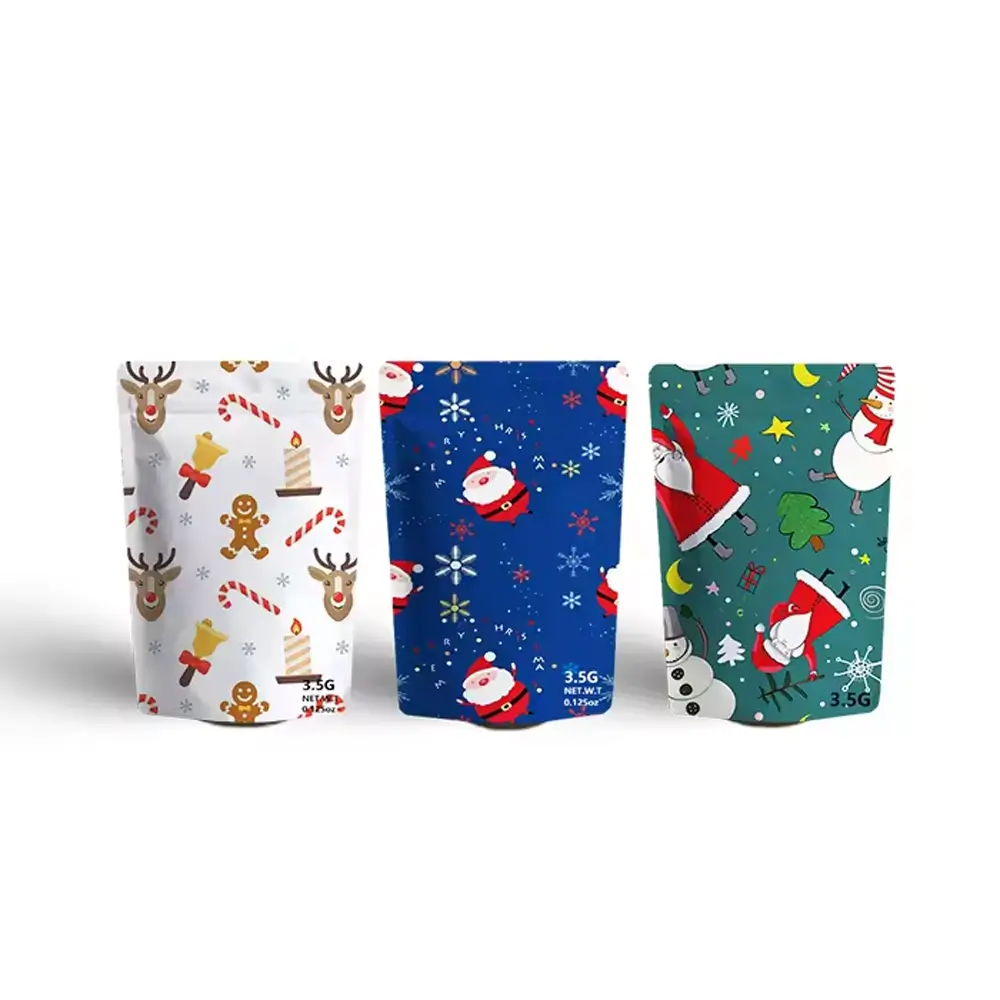 Christmas Mylar Bags 2